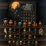 Halloween Advent Calendar With Collectible Miniature Figurines For Spooky Countdown Decoration - Image 2