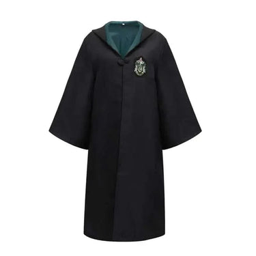 Halloween Costume Relaxed Wizard Robe Button-Front - Image 3