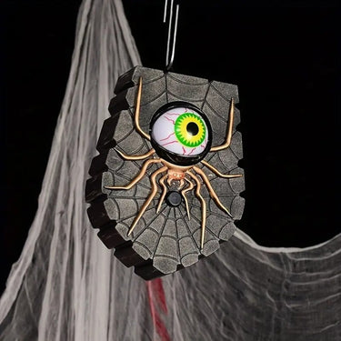 Halloween Light Decoration Wireless Doorbell With One Eyed Spider Design For Decor - Image 9