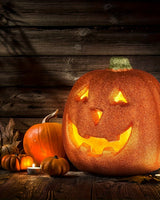 Halloween Pumpkin Light Up Battery Operated Jack O'Lantern Decor - Image 1