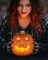 Halloween Pumpkin Light Up Battery Operated Jack O'Lantern Decor - Image 2