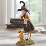 Halloween Witch Figurine Decorative Resin Figure For Indoor Display Lightweight Design Halloween Decor - Image 11