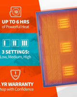 Heated Blanket Outdoor Battery Powered Portable USB Power Bank With Up To 10 Hours Of Warmth - Image 6