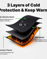 Heated Gloves For Winter Waterproof Thermal Gloves With Touchscreen And Non-Slip Silicone Palm - Image 3