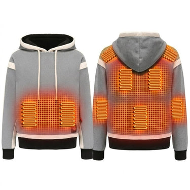 Heated Hoodie Women's Electric Pullover With USB Powered Warmth And Integrated Heating - Image 4