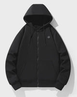 Heated Jacket Electric Zip Up Hoodie With Built-In Heating Elements For Warmth Without Bulk - Image 7