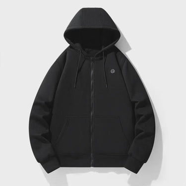 Heated Jacket Electric Zip Up Hoodie With Built-In Heating Elements For Warmth Without Bulk - Image 7