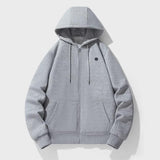 Heated Jacket Electric Zip Up Hoodie With Built-In Heating Elements For Warmth Without Bulk - Image 3