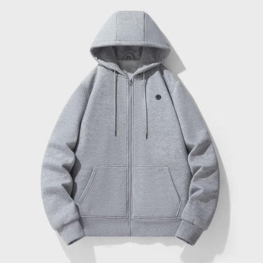 Heated Jacket Electric Zip Up Hoodie With Built-In Heating Elements For Warmth Without Bulk - Image 3
