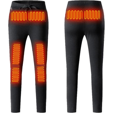 Heated Thermal Underwear Pants USB Rechargeable Slim Fit Base Layer Machine Washable - Image 1