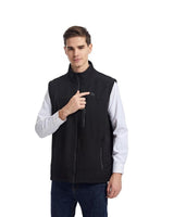 Heated Vest Men's Electric With Rechargeable USB Power And Stand Collar For Sleek Layerable Fit - Image 3
