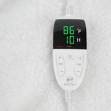 Heated Wearable Blanket Hooded Fleece Foot Pocket - Image 5