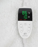 Heated Wearable Blanket Hooded Fleece Foot Pocket - Image 5