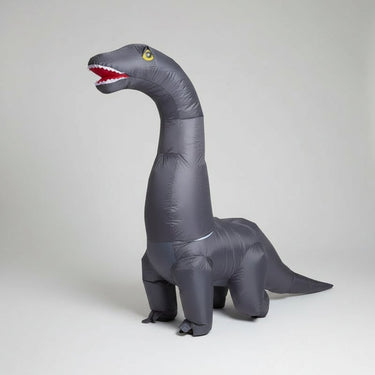 Inflatable Dinosaur Costume For Halloween Long Neck And Tail Party Cosplay Suit Comfortable & Durable For Indoors And Outdoors - Image 2