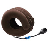 Inflatable Neck Collar With Three-Layer Traction And Hand Pump For Adjustable Support - Image 9