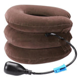 Inflatable Neck Collar With Three-Layer Traction And Hand Pump For Adjustable Support - Image 10