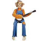 Interactive Halloween Decoration Glowing Skeleton LED Plug In Display Illuminated Decor - Image 6