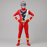 Kids' Halloween Costume Superhero Jumpsuit With Lightning Bolt Chest Panel And Instant Hero Transformation - Image 3