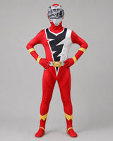 Kids' Halloween Costume Superhero Jumpsuit With Lightning Bolt Chest Panel And Instant Hero Transformation - Image 3