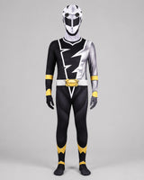 Kids' Halloween Costume Superhero Jumpsuit With Lightning Bolt Chest Panel And Instant Hero Transformation - Image 6