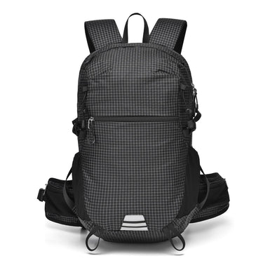 Lightweight Hiking Backpack with Comfortable Day Hike and Grid Pattern - Image 7