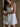 White Linen Button Front Mini Dress