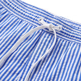 Men's Swim Shorts With Drawstring And Vertical Stripes For Swimming - detail