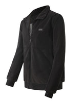 Men's Heated Jacket In Fleece With Stand Collar And Full Zip That Seals In Heat And Blocks Wind - Image 5