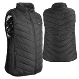 Men's Heated Vest Men With USB Rechargeable Battery Powered Stand Collar Puffer And Dual-button Chest Controller - Image 5