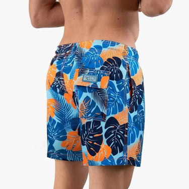 Men's Swim Trunks Adjustable Swimming Shorts Drawstring - Image 9