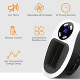 Mini Portable Heater With LED Display And Smart Temperature Control For Energy-Efficient Heating - Image 7