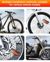 Motorcycle Disc Lock Alarm With 120dB Motion Sensor And Waterproof Body - Image 5