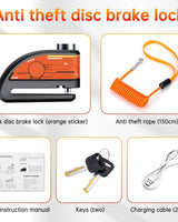 Motorcycle Disc Lock Alarm With 120dB Motion Sensor And Waterproof Body - Image 11