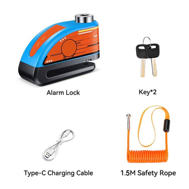 Motorcycle Disc Lock Alarm With 120dB Motion Sensor And Waterproof Body - Image 10