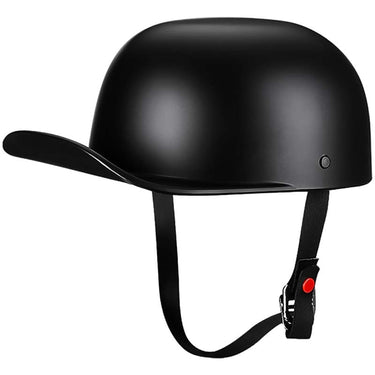 Motorcycle Helmet With Classic Cap Style Dot Approved - Image 1