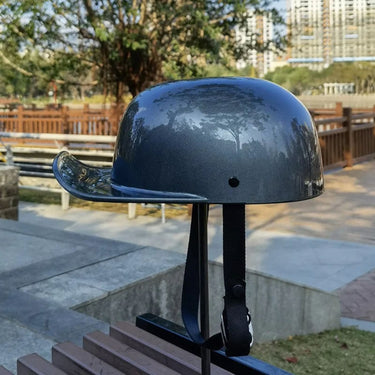 Motorcycle Helmet With Classic Cap Style Dot Approved - Image 10