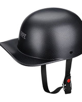 Motorcycle Helmet With Classic Cap Style Dot Approved - Image 12