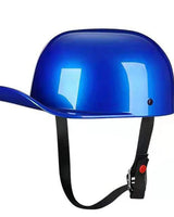 Motorcycle Helmet With Classic Cap Style Dot Approved - Image 13