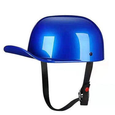Motorcycle Helmet With Classic Cap Style Dot Approved - Image 13