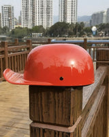 Motorcycle Helmet With Classic Cap Style Dot Approved - Image 14