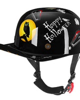 Motorcycle Helmet With Classic Cap Style Dot Approved - Image 16
