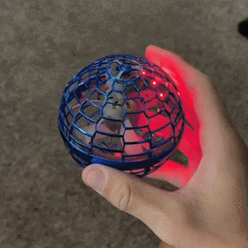 Motorised Hover Ball LED Light Up Toy With Boomerang Return Action - Image 4