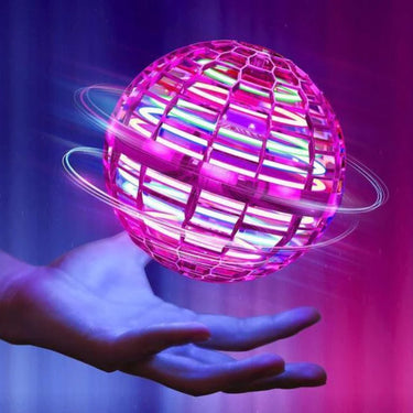 Motorised Hover Ball LED Light Up Toy With Boomerang Return Action - Image 2