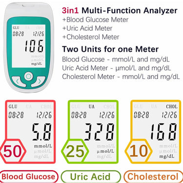 Multifunction Health Monitor 3 In 1 Multifunctional ( & ) - Image 10