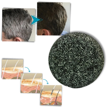 Natural Solid Shampoo Bar To Restore Colour To Grey Hair - Image 3
