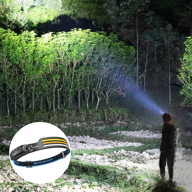 Niki Rechargeable Headlamp With Wide Beam Spotlight And Motion Sensor - Image 9