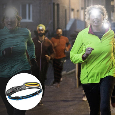 Niki Rechargeable Headlamp With Wide Beam Spotlight And Motion Sensor - Image 10