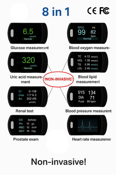 Non-Invasive Blood Glucose Monitor — 5-Second Readout | - 99% Accuracy 8-1 - Image 11