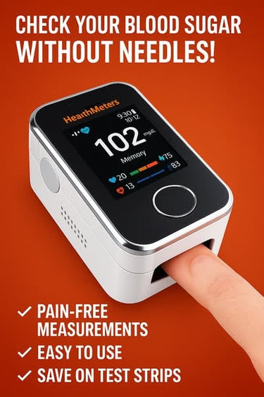 Non-Invasive Blood Glucose Monitor — 5-Second Readout | - 99% Accuracy 8-1 - Image 2