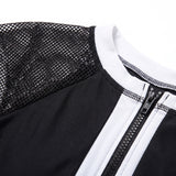 One Piece Swimsuit Flattering Sporty One-Piece Zip-Front - detail